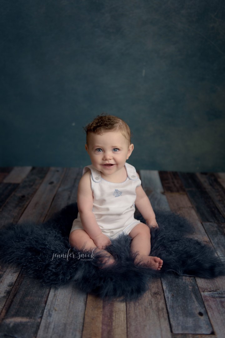6 Month Baby Milestone Photoshoot Atlanta GA